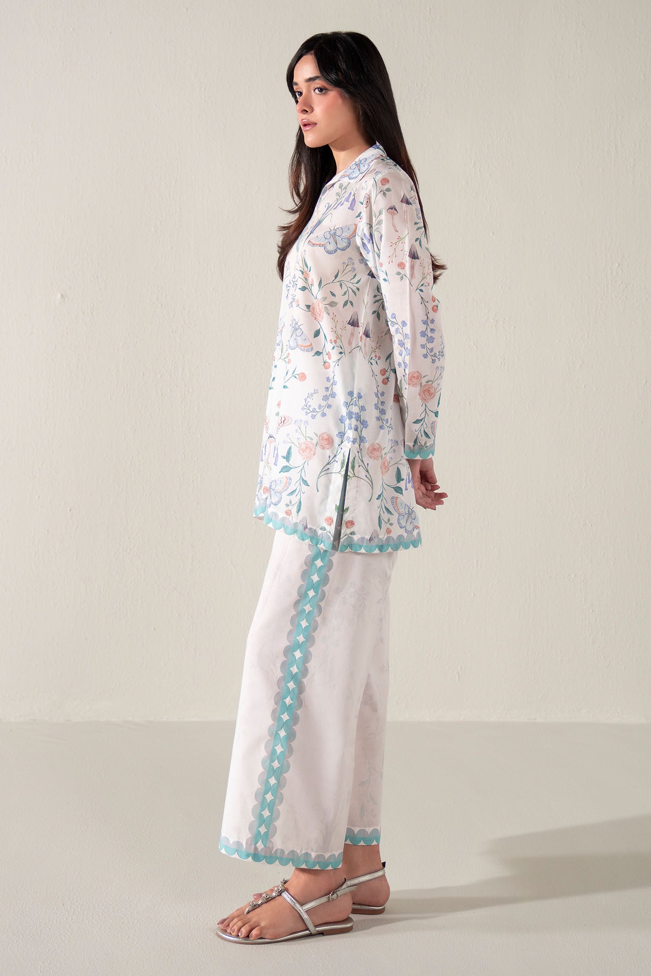 ORCHID WHISPER-2PC (SHIRT & TROUSER)
