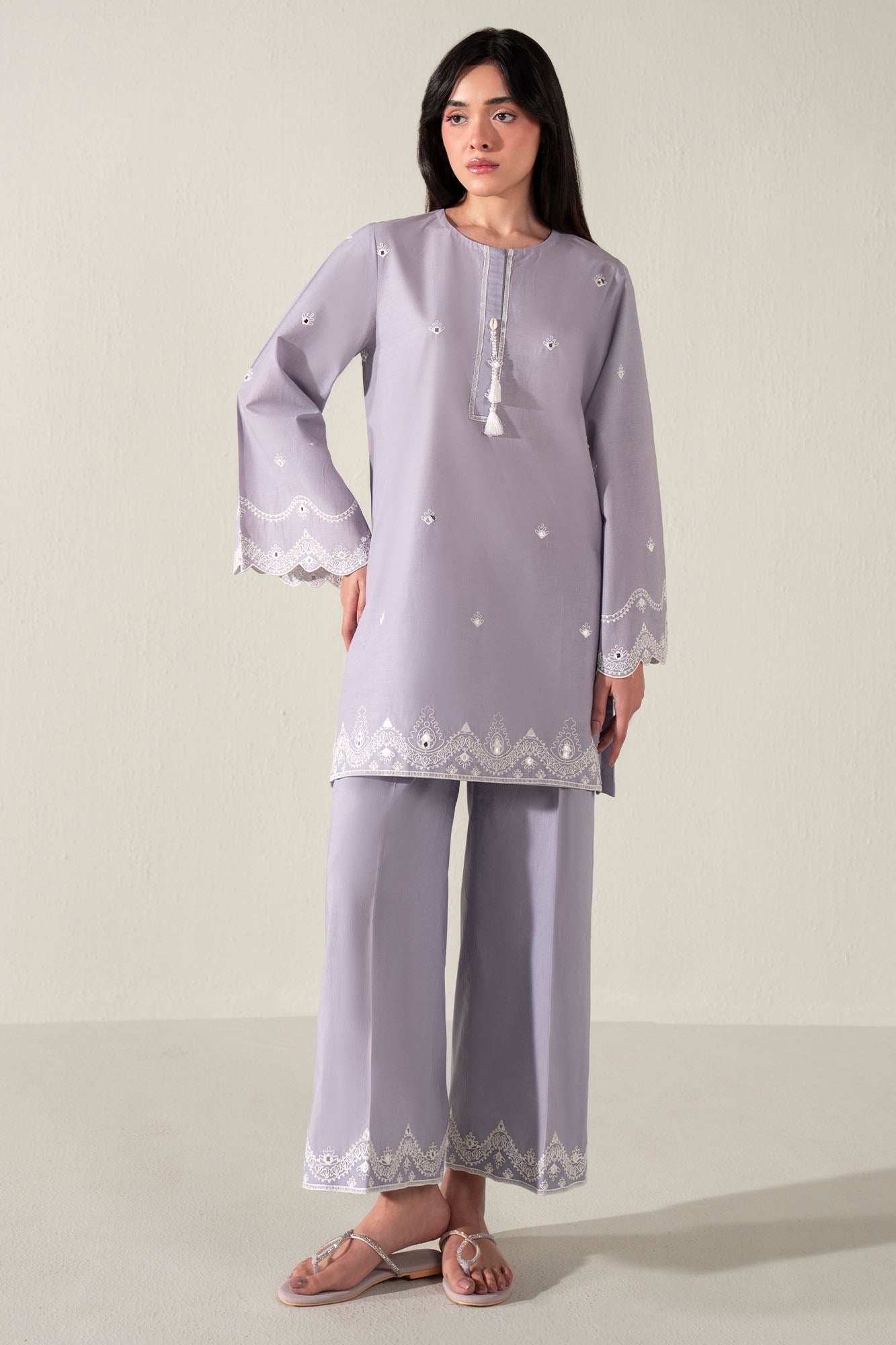 FREESIA  -2PC (SHIRT & TROUSER)