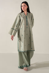 CYMBIDIUM ORCHID  -2PC (SHIRT & TROUSER)