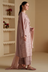 COPPER SAND-3PC CHIKANKARI SUIT
