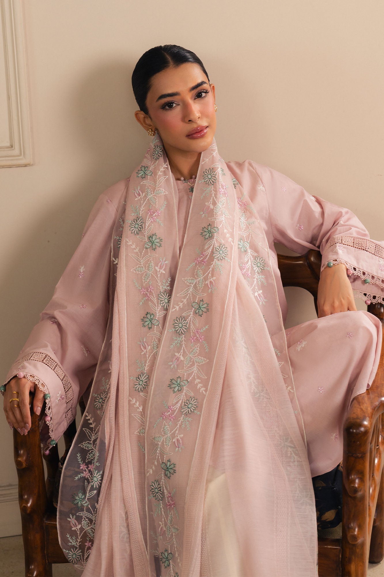 PINKY BREEZE-2PC (SHIRT & DUPATTA)