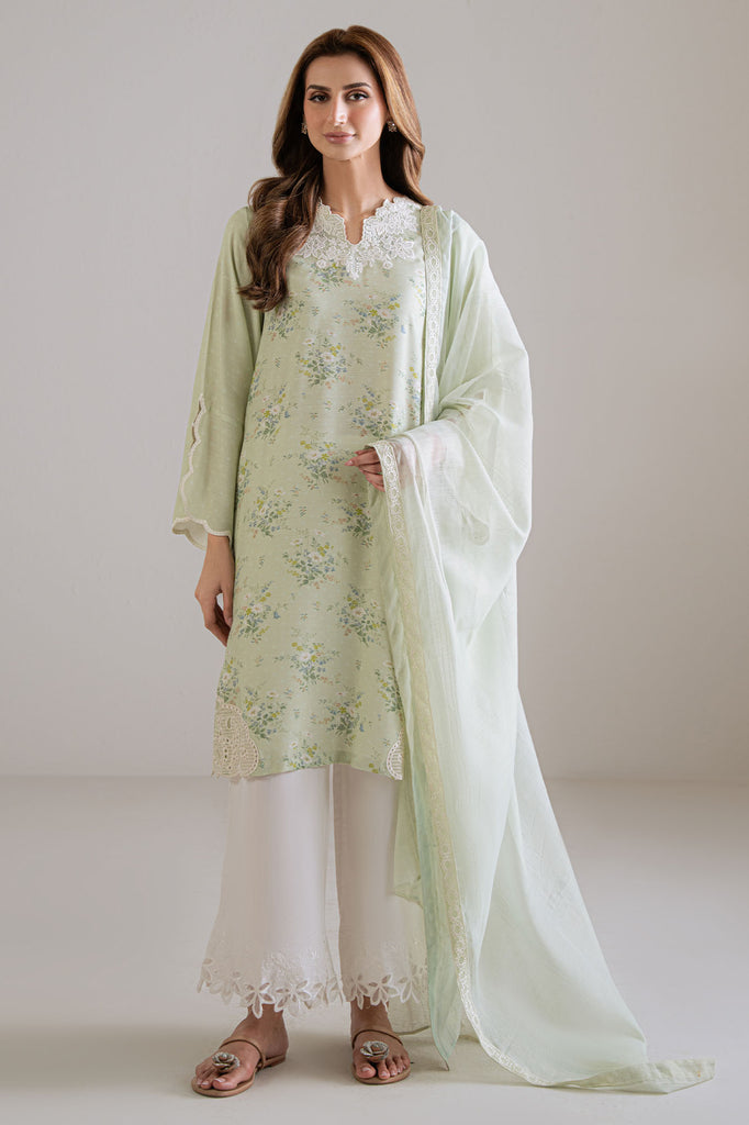 PALE DEW-2PC (SHIRT & DUPATTA)