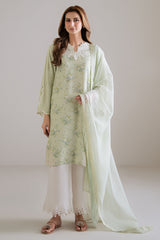 PALE DEW-2PC (SHIRT & DUPATTA)