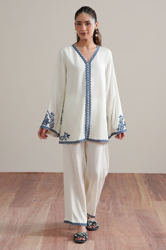 IVORY DUO-2PC (SHIRT & TROUSER)