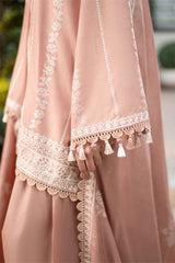 ROSETTE HAZE-3PC EMBROIDERED SUIT