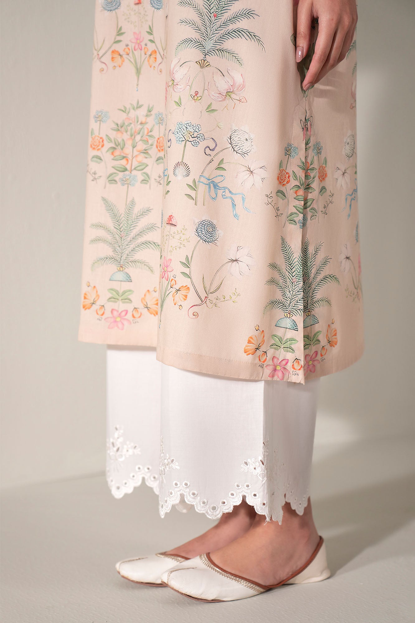 FRESCO LUXE PRINTED LAWN SHIRT