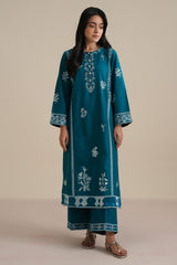 DEEP TEAL-2PC (SHIRT & TROUSER)