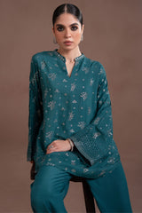 MYSTIC TEAL-2PC (SHIRT & TROUSER)