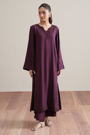 GRAPE GLAZE-2PC (SHIRT & TROUSER)
