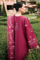 CRIMSON ROYALE-3PC EMBROIDERED LAWN SUIT