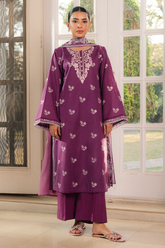 MULBERRY-2PC (SHIRT & DUPATTA)