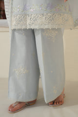AQUA WHISPER-3PC EMBROIDERED LAWN SUIT