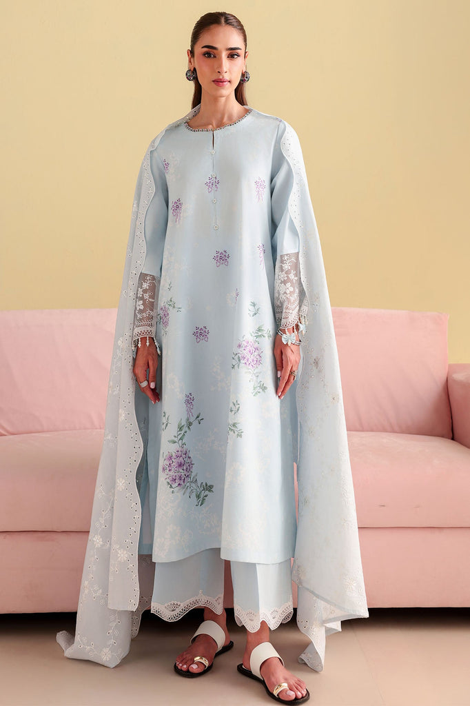 OPALINE PEARL-3PC PRINTED LAWN SUIT