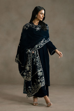 COSMIC BLUE-SHAWL