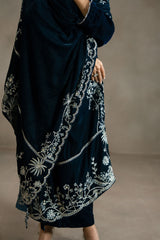 COSMIC BLUE-SHAWL