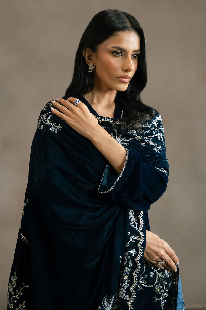 COSMIC BLUE-SHAWL