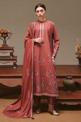 AMBER TAPESTRY-3PC KHADDAR EMBROIDERED SUIT