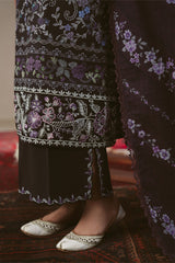 SABLE FLORET-3PC KHADDAR PRINTED SUIT