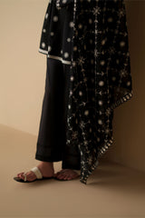 MOONLIT NOIR-2PC (SHIRT & DUPATTA)
