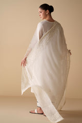 WHITE SERENITY-2PC (SHIRT & DUPATTA)