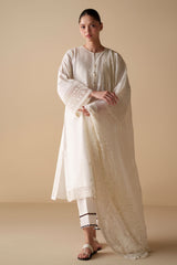 WHITE SERENITY-2PC (SHIRT & DUPATTA)