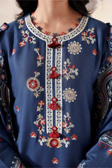 MOONLIT GARDEN-3PC MARINA EMBROIDERED SUIT