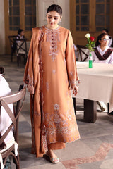 AUTUMN GLAZE-3PC MARINA EMBROIDERED SUIT