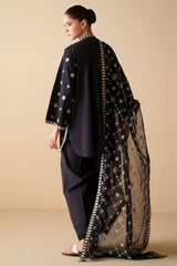 MOONLIT NOIR-2PC (SHIRT & DUPATTA)