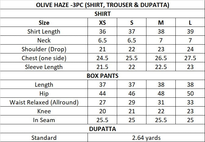 Size Guide