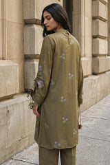 ETHEREAL GEM-2PC LINEN PRINTED SUIT