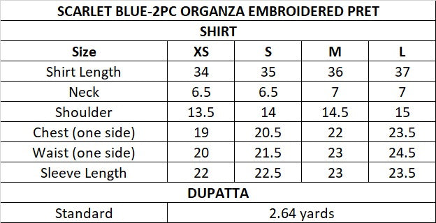 Size Guide