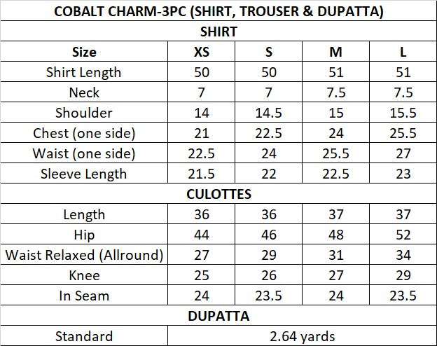 Size Guide
