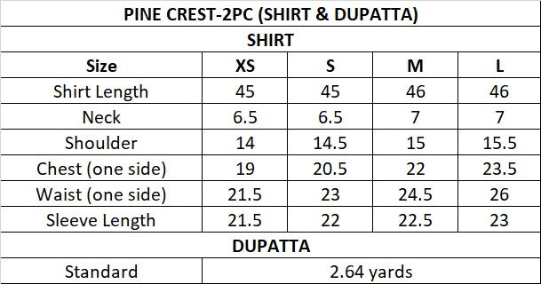 Size Guide