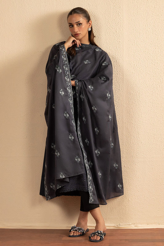 DARK SAPPHIRE-2PC (SHIRT & DUPATTA)