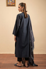 DARK SAPPHIRE-2PC (SHIRT & DUPATTA)