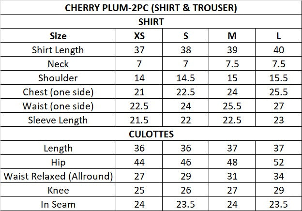 Size Guide