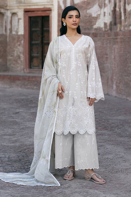 GARDEN CHARM-3PC (SHIRT, TROUSE & DUPATTA)
