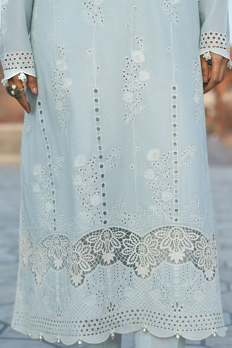 AQUA HAZE-3PC (SHIRT, TROUSER & DUPATTA)
