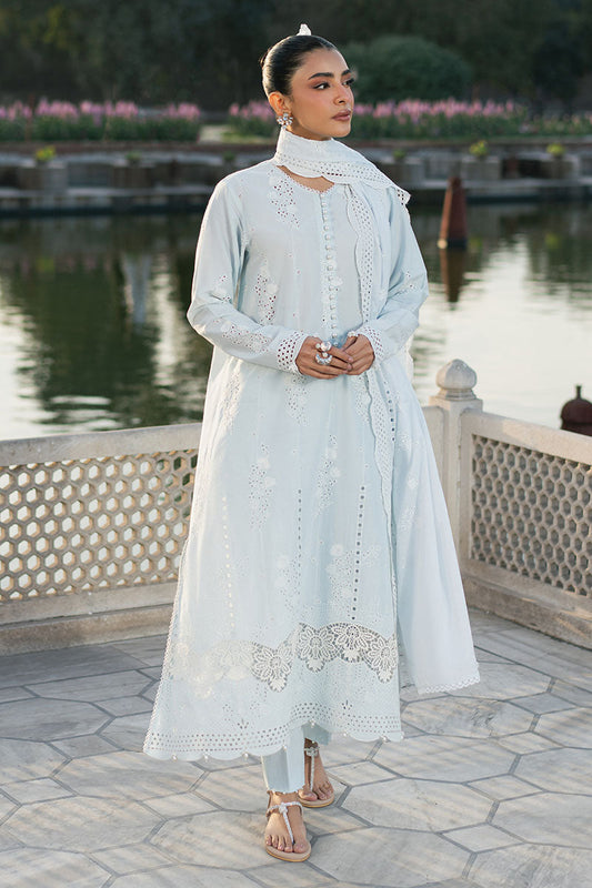 AQUA HAZE-3PC (SHIRT, TROUSER & DUPATTA)