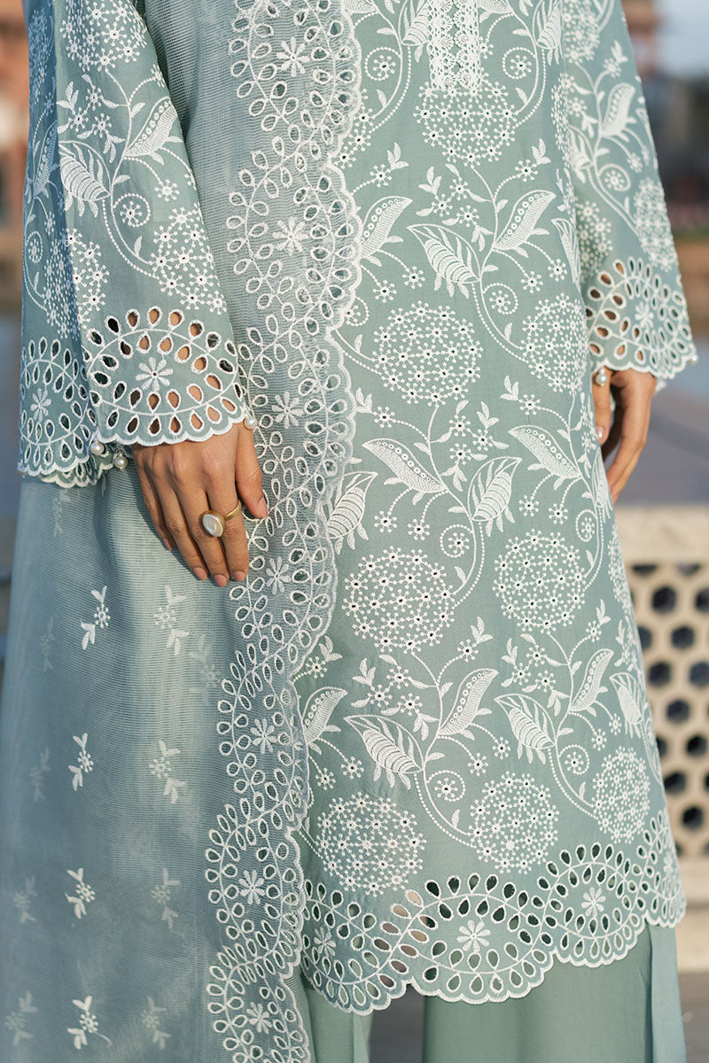 OCEAN SPRUCE-3PC (SHIRT, TROUSER & DUPATTA)