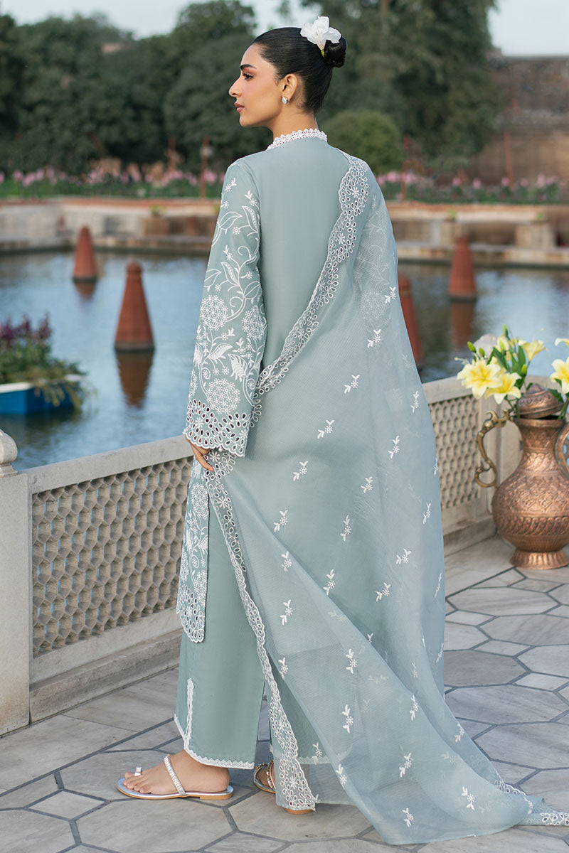 OCEAN SPRUCE-3PC (SHIRT, TROUSER & DUPATTA)