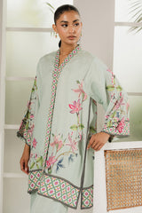 AQUA BLOOM-2PC (SHIRT & TROUSER)