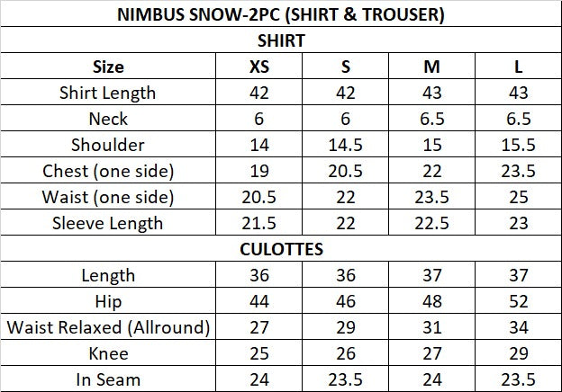 Size Guide