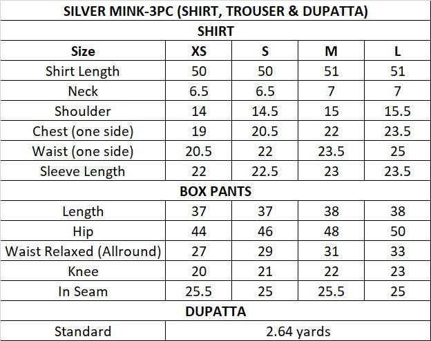 Size Guide