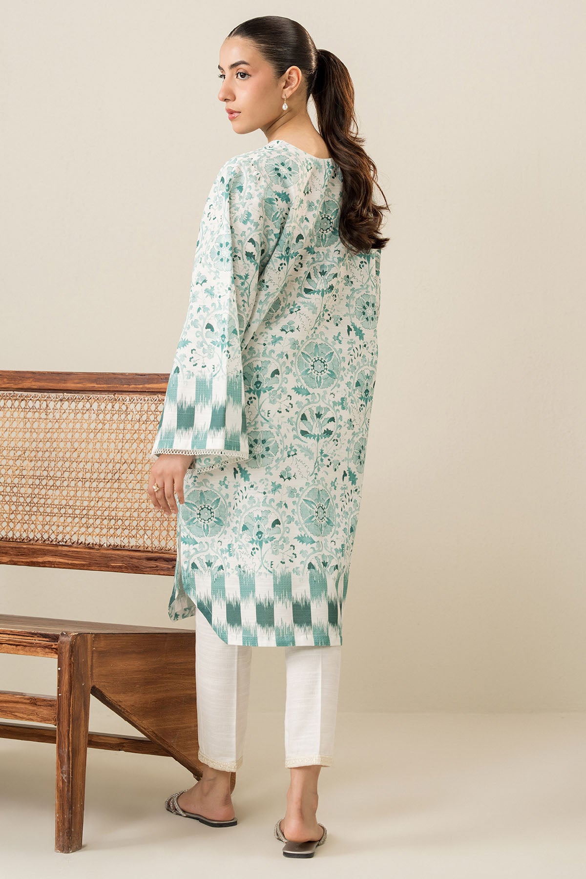 MINT COLD-2PC KHADDAR PRINTED SUIT