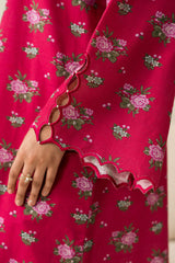 BLUSH DREAM-2PC KHADDAR PRINTED SUIT