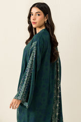 OCEAN MEADOW-3PC LINEN PRINTED SUIT