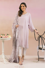 LILAC WAVE-2 PC (SHIRT & DUPATTA)