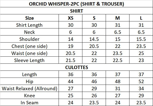 Size Guide