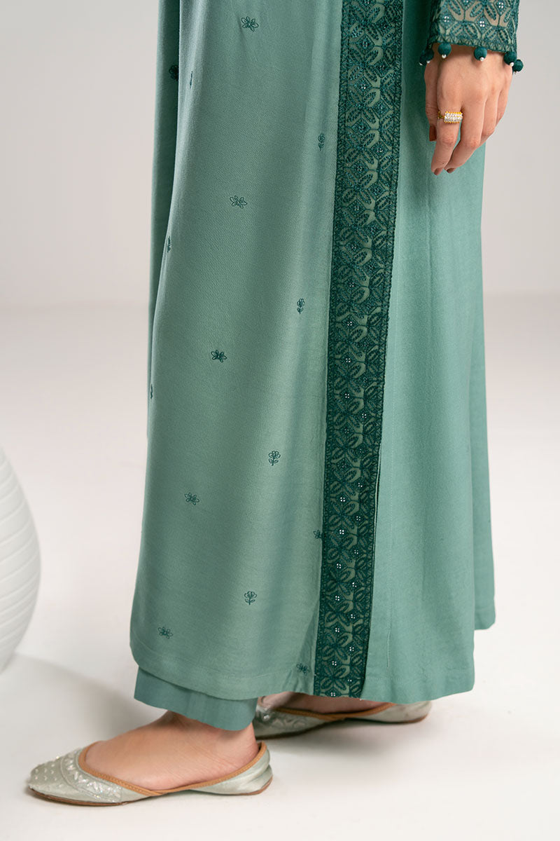 DEEP OCEAN-2PC(SHIRT & DUPPATA)